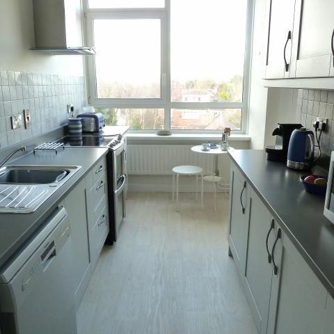 Coffee corner. Two electric coffee makers!