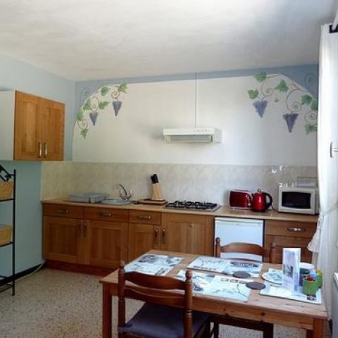 well equiped kitchen and lovely views at Gone Fishin