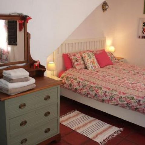 Double bedroom with french doors to terrace