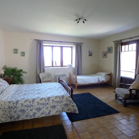 Master Bedroom at L'Ecurie Holiday Home