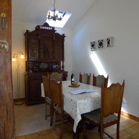 Dining Room at L'Ecurie Holiday Home