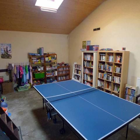 The Well-Equipped Games room at Le Vieux Café Holiday Home