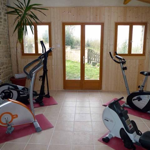 The Gym at Le Vieux Café Holiday Home