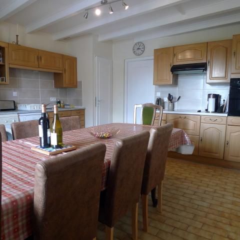 Fully Equipped Kitchen at Le Vieux Café