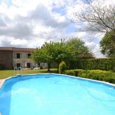 Pool and rear garden