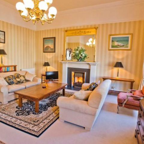 elegant, comfortable living room