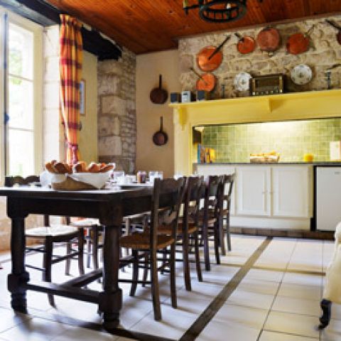 Le Manoir des Granges Main House dining room