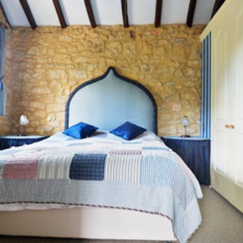 Comfortable king size bed