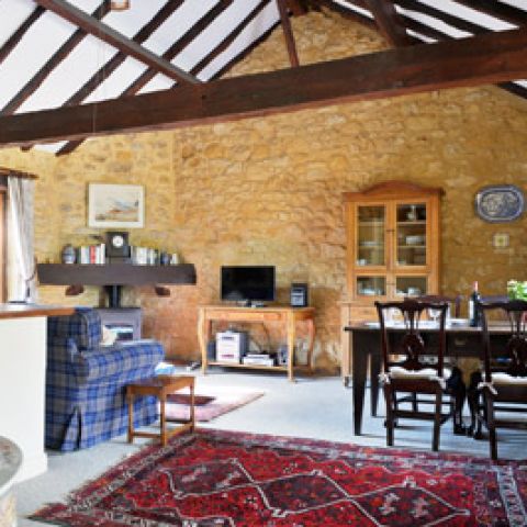 Haybarn living room