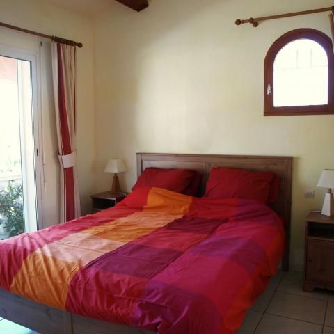 Double aspect upstairs double bedroom with balcony