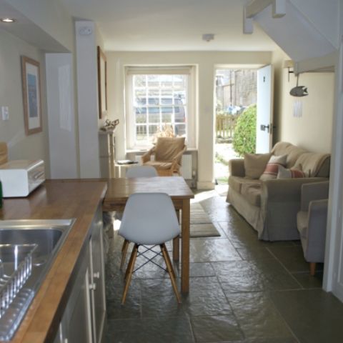 Looking back from Kitchen