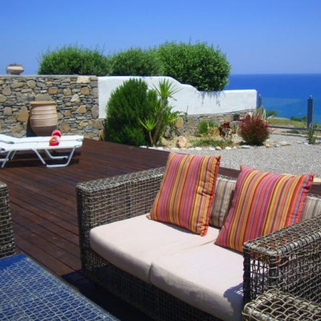 Sea view sun deck